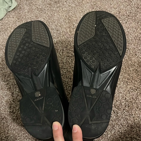 Ariat Black Leather Men's Boots - Picture 9 of 10